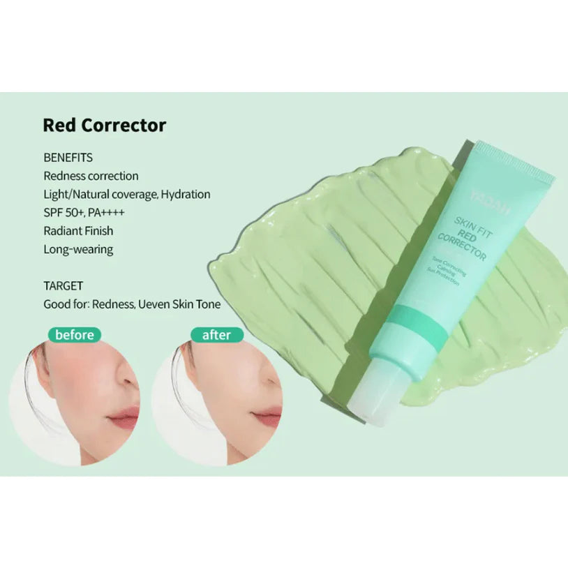 YADAH SKIN FIT RED CORRECTOR CC 30g