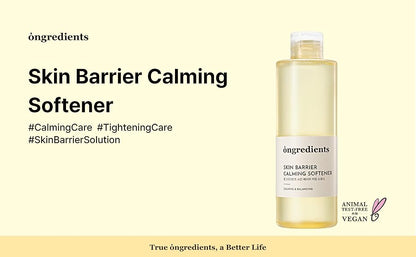 Ongredients Skin Barrier Calming Softener 250ml