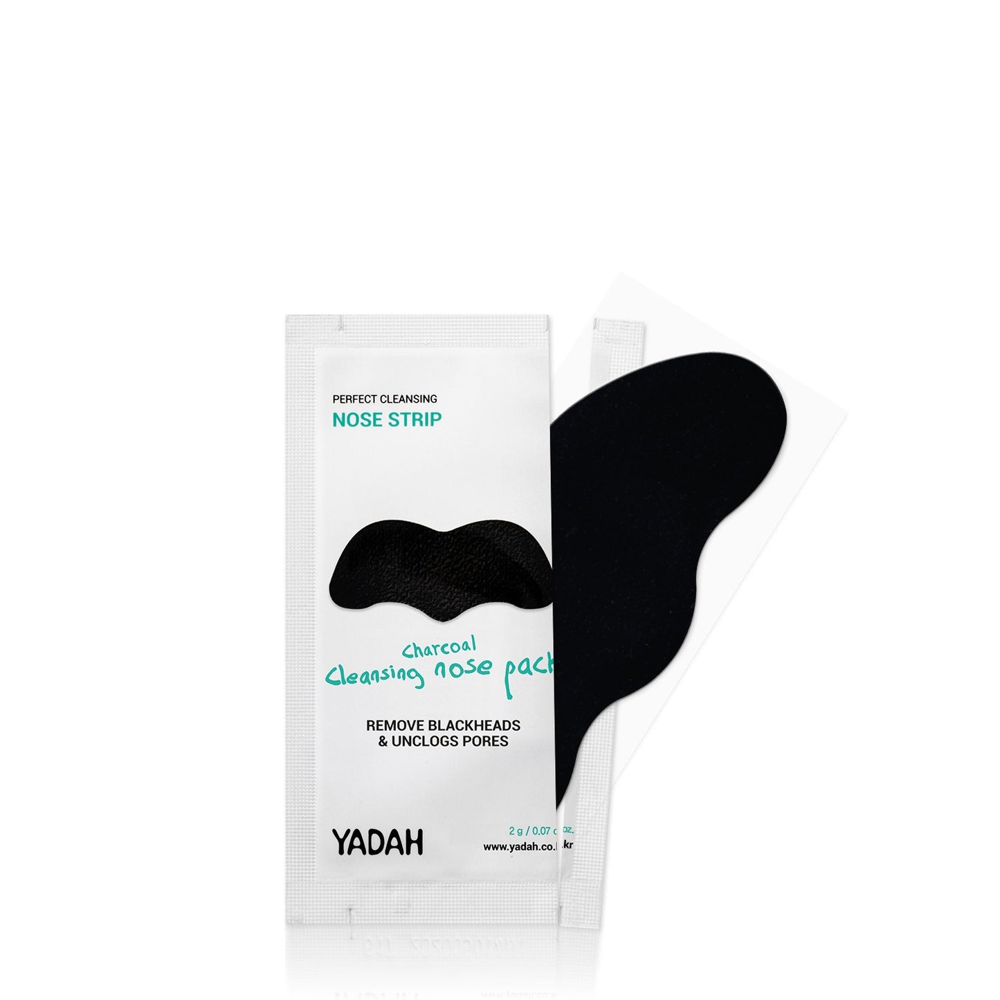 YADAH CHARCOAL CLEANSING NOSE PACK 10PCS (BOX)