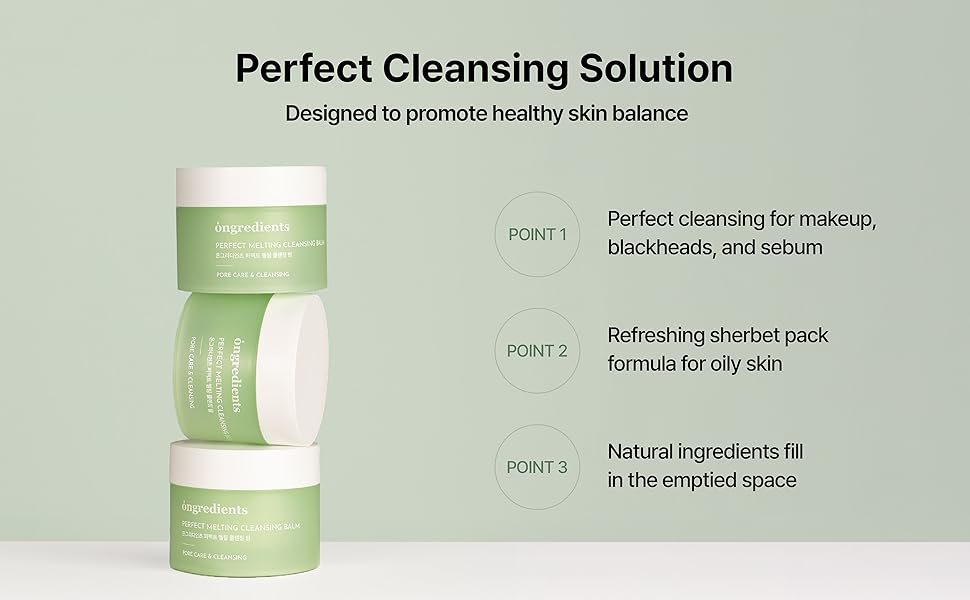 Ongredients Perfect Melting Cleansing Balm 100ml