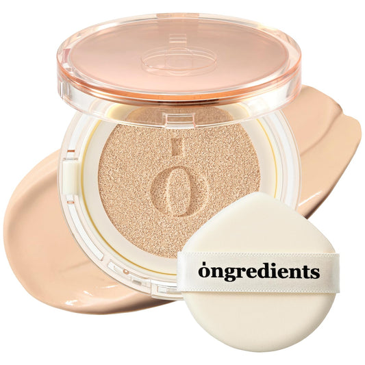 Ongredients Skin Barrier Glow Cover Cushion 21N Sun Glitter