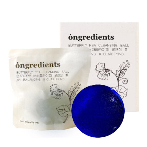 Bahan-bahan Butterfly Pea Cleansing Ball