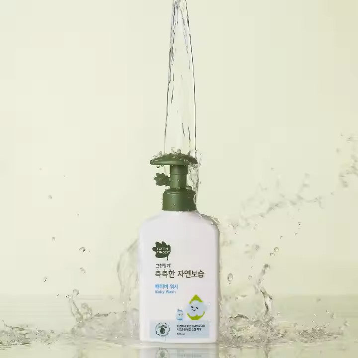 그린핑거 촉촉 내추럴 모이스처라이징 베이비 워시 320ml