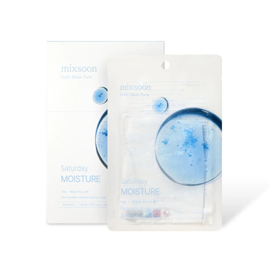 Mixsoon Daily Mask Pack - Saturday Moisture   [20g*10ea] (Box)