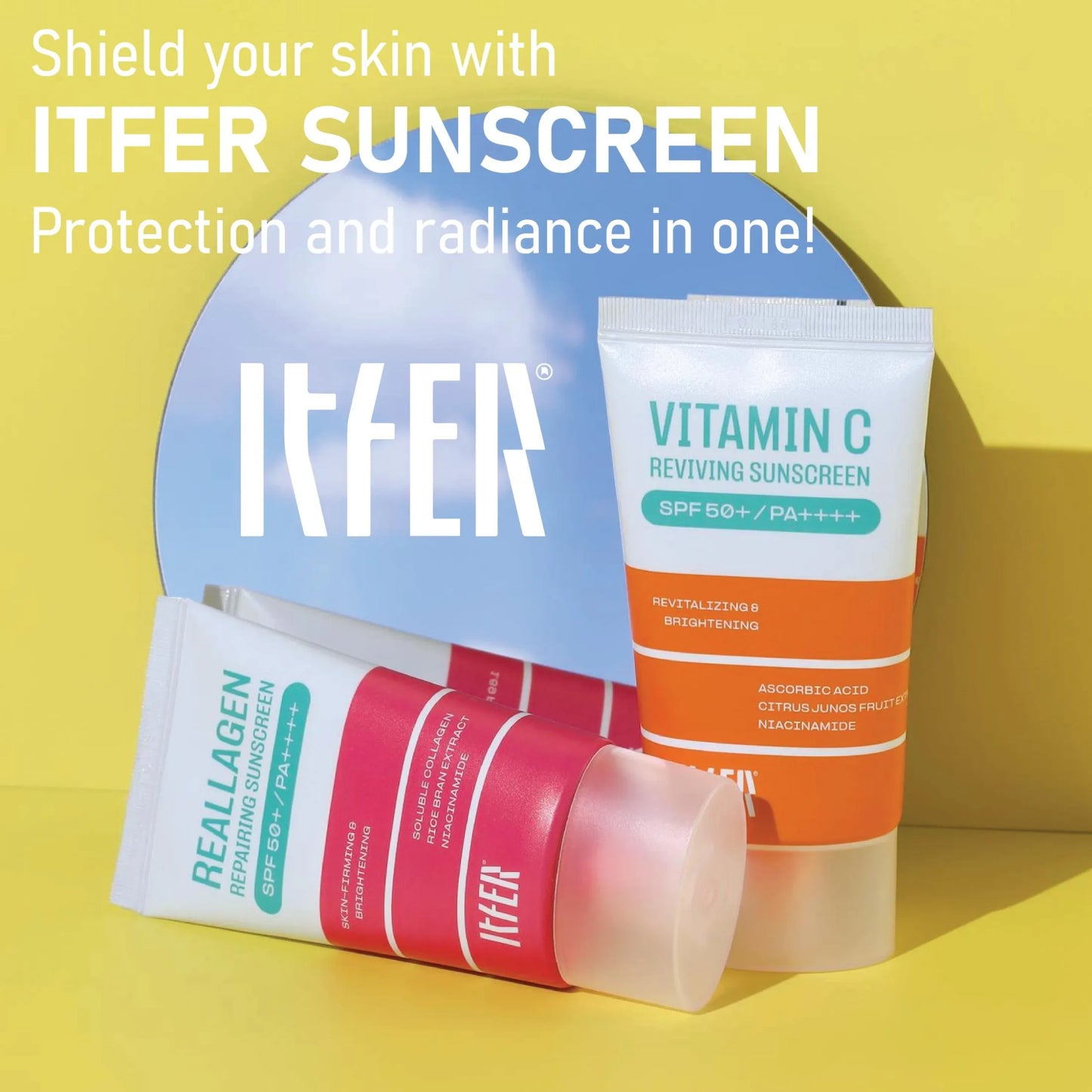 ITFER REALLAGEN REPAIRING SUNSCREEN (50ml)