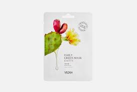 YADAH DAILY GREEN MASK - CACTUS 1PCS