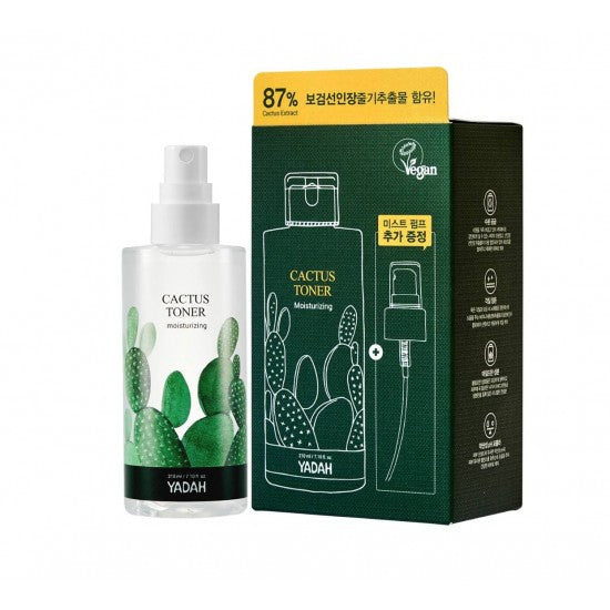 YADAH CACTUS 펌프 토너 210ML